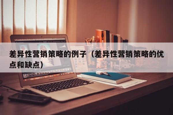 差异性营销策略的例子（差异性营销策略的优点和缺点）